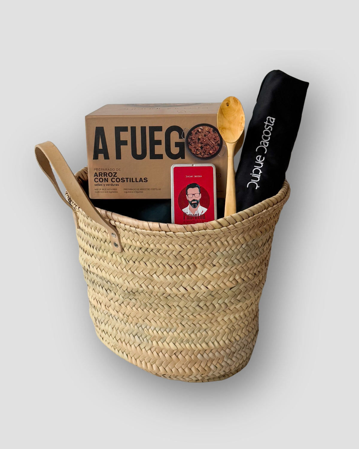 Capazo con Arroz de Costillas