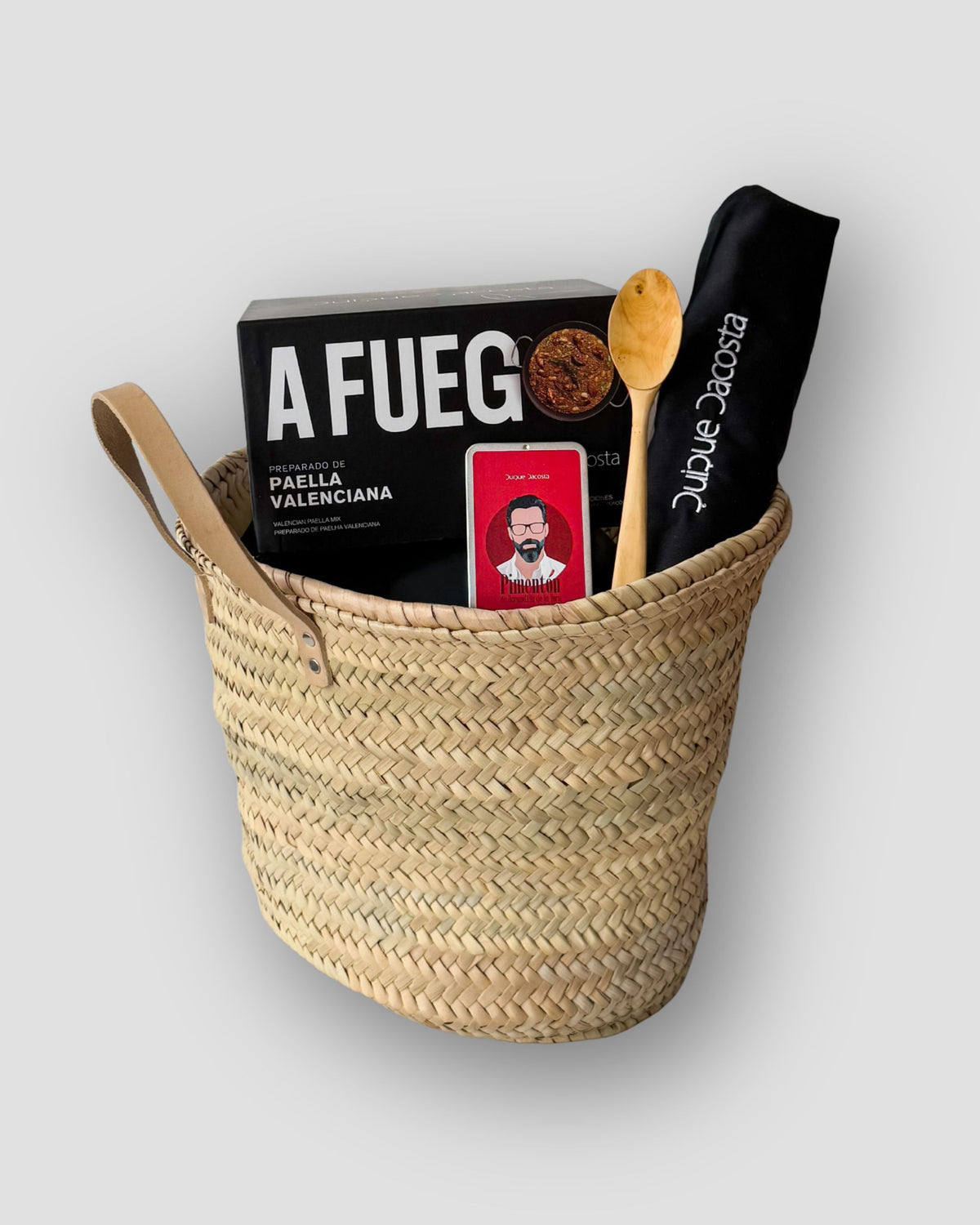 Capazo con Paella Valenciana